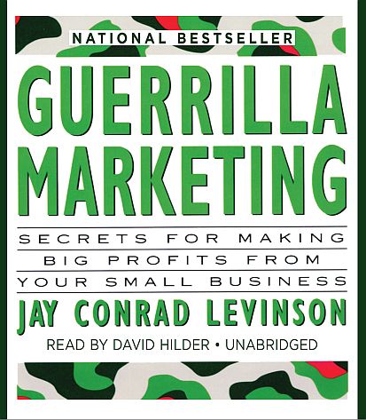 Cover of Guerrilla Marketing by Jay Conrad Levinson