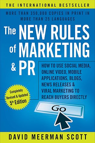 Cover of The New Rules of Marketing & PR by David Meerman Scott