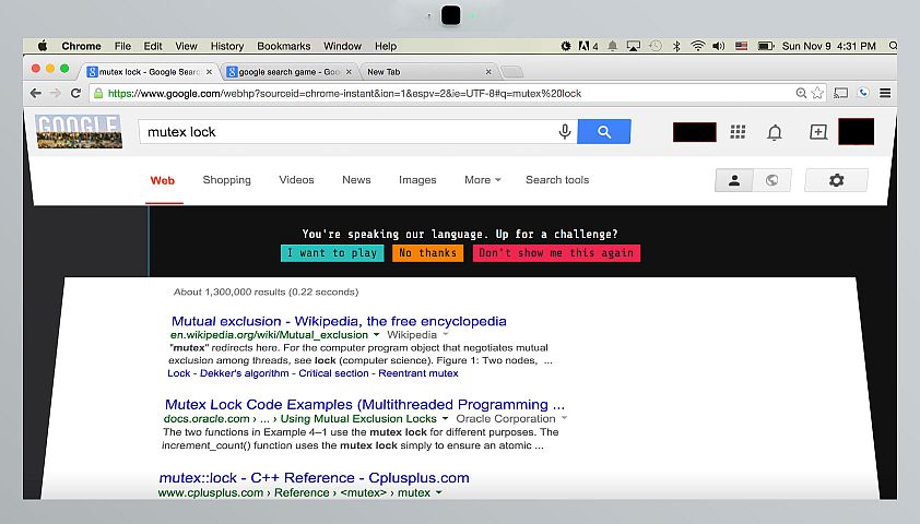 Screenshot of a coding and programming test for Google