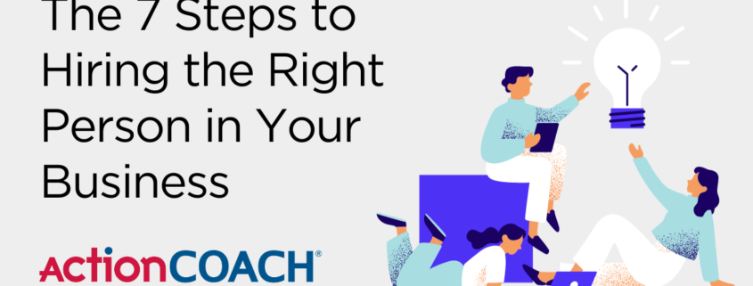 The 7 Steps to Hiring the Right Person in Your Business Blog Post Image